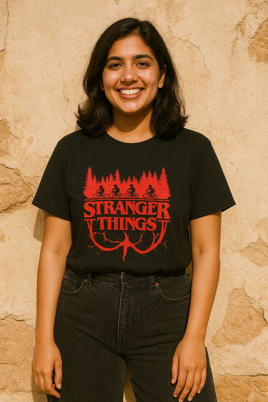 Unisex Oversized T-Shirt - Stranger Things Edition tag0